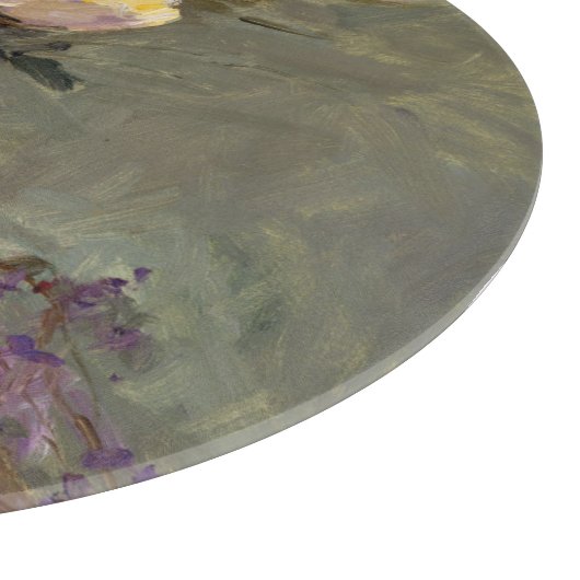 Schwarzes und Gold Schneidebrett (Ecke)