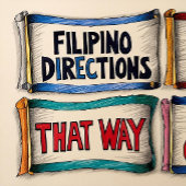 Schwarzes und goldenes Fraktal aus Garn Poster