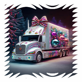 Schwarzes und goldenes Fraktal aus Garn Poster