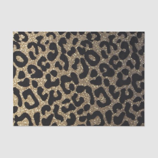 Schwarzes und GoldGlitzer Seidenpapier (Vorderseite)