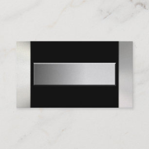 Schwarzes und GoldVisitenkarten Visitenkarte