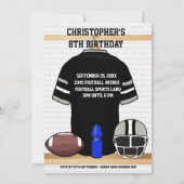 Schwarzes und graues einladung (Rückseite)