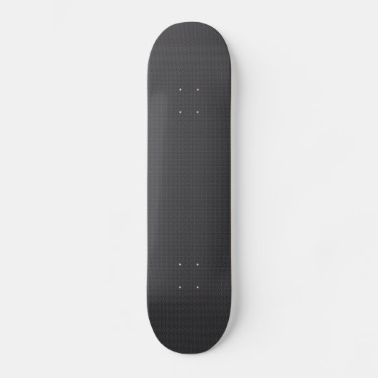 Schwarzes und graues Kohlenstoff-Faser-Polymer Skateboard (Vorderseite)