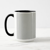 Schwarzes und graues Kohlenstoff-Faser-Polymer Tasse (Links)