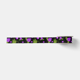 schwarzes und lila 2 Yard-Spulenband Satinband