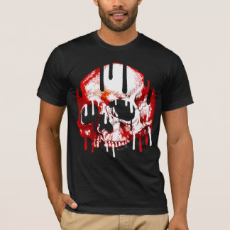 Schwarzes und Rot T-Shirt