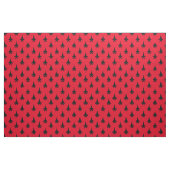 Schwarzes und rotes Adlerfighter Jet Muster Stoff (Fat Quarter (45,7 x 55,9 cm))