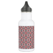 Schwarzes und Rotes Festival Trinkflasche (Links)