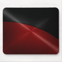 Schwarzes und rotes glänzendes Edelstahl-Metall
