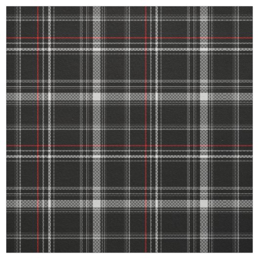 schwarzes und rotes kariertes stoff (Muster)