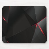 Schwarzes und rotes Mousepad (Vorne)