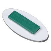 Schwarzes und Silber mit Namenschild (Rückseite)