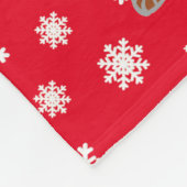 Schwarzes und TAN-Dackel Sankt Fleecedecke (Ecke)