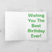 Schwarzes und TANCoonhound Karte (Innenseite)