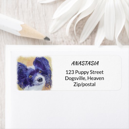 SCHWARZES UND WEISES PAPILLON (Insitu)