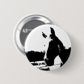 Schwarzes und Weiß Button (Vorne & Hinten)