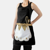 Schwarzes und weißes Fake Schürze Backwaren (InSitu)