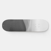 Schwarzes und weißes PhotoSkateboard abstrakt Skateboard (Horizontal)