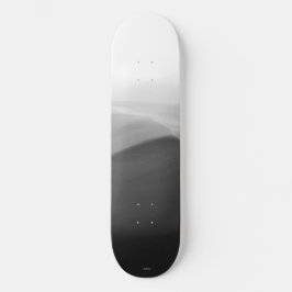 Schwarzes und weißes PhotoSkateboard abstrakt Skateboard
