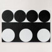 Schwarzes und Weißes Puzzle 1.014 Stück (Horizontal)