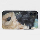 Schwarzes und wheaten schottische Terrier Case-Mate iPhone Hülle (Rückseite (Horizontal))