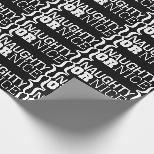 Schwarzes, undurchsichtiges oder schönes Whitetext Geschenkpapier (Ecke)