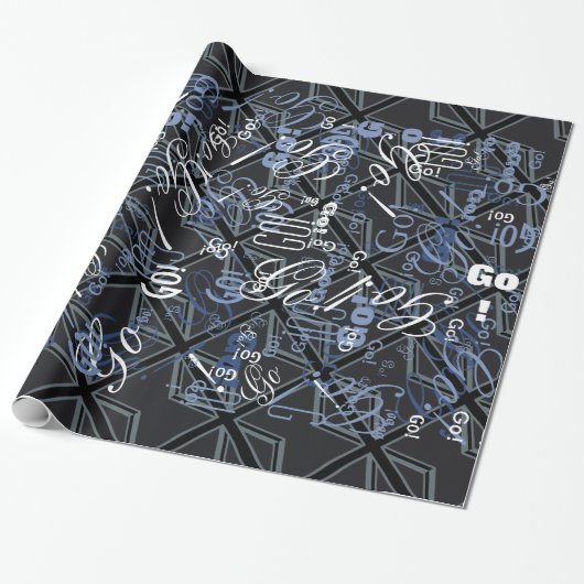 Schwarzes Union Jack Flaggen-Design Geschenkpapier (Ungerollt)