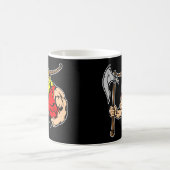 Schwarzes Viking Kaffeetasse (Mittel)