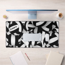 Schwarzes Volleyball-Team färbt Sportmuster