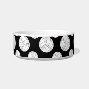 Schwarzes Volleyballmuster Napf