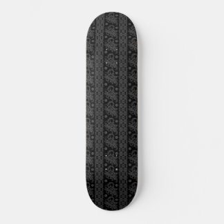SCHWARZES WAPPEN-SCHWIMMERDESIGN FÜR SKATEBOARD