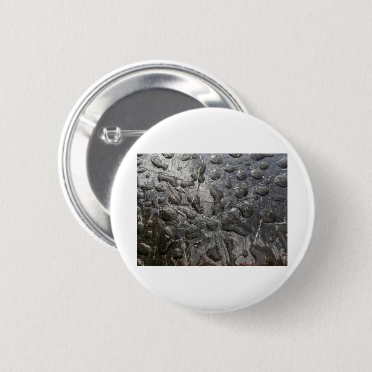 Schwarzes Wasser Button (Vorne & Hinten)