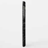 Schwarzes Wasser Case-Mate iPhone Hülle (Hinten/Links)