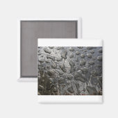 Schwarzes Wasser Magnet (Vorderseite/Rückseite)