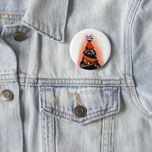 SCHWARZES WEIHNACHTEN: Feliz Navidad Button (Beispiel)