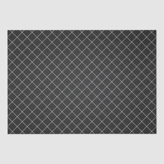 Schwarzes Weihnachtsfest Seidenpapier (Vorderseite)