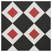 Schwarzes, weißes, rotes stoff (Muster)