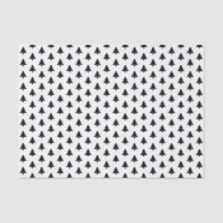 Schwarzes/weißes Seidenpapier