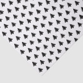 Schwarzes/weißes Seidenpapier (Ausschnitt)