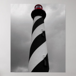 Schwarzes, weißes und rotes Poster