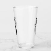 Schwarzes Wildpferd Glas (Rechts)