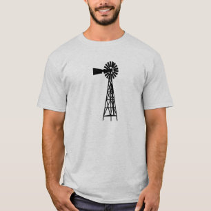 Schwarzes Windmill.png T-Shirt