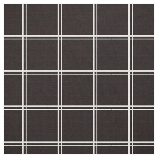 Schwarzes Windows-Kariert Stoff (Muster)