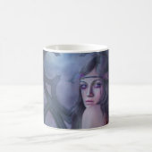 Schwarzes Wings Tasse (Mittel)