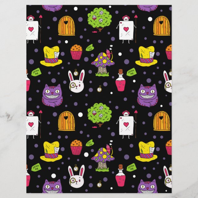 Schwarzes Wonderland (Vorderseite)