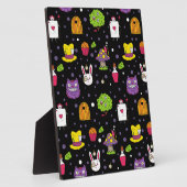 Schwarzes Wonderland Fotoplatte (Seite)