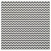 Schwarzes Zickzack Stoff (Muster)