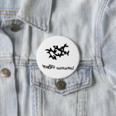 Schwarzes zusammenrufendes Weedalua Button (Beispiel)