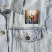 Schwärzeste Nachtabdeckung Button (Beispiel)