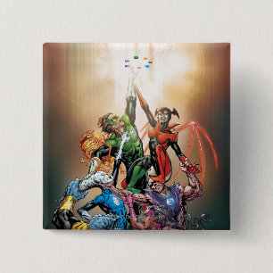 Schwärzeste Nachtabdeckung Button